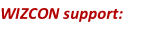 WIZCON support:
